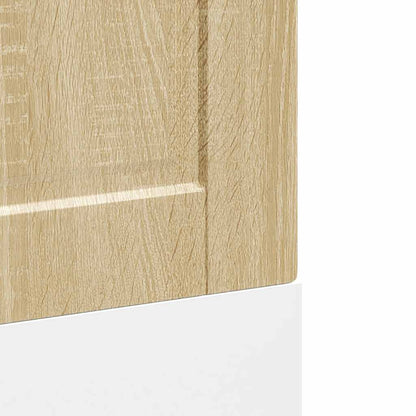 vidaXL Dishwasher Panel Porto Sonoma Oak 60x1.5x57 cm Engineered Wood