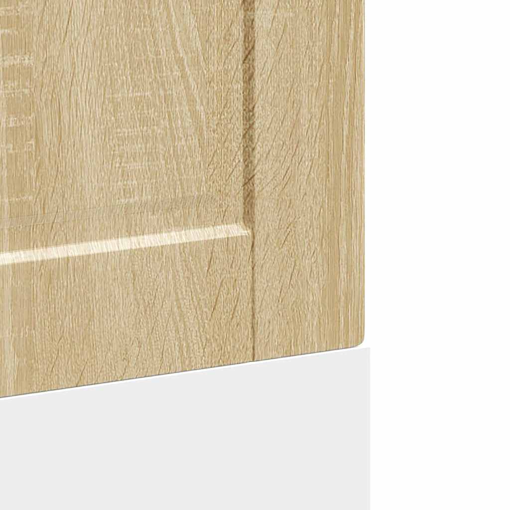 vidaXL Dishwasher Panel "Porto" Sonoma Oak 60x1,5x57 cm Engineered Wood
