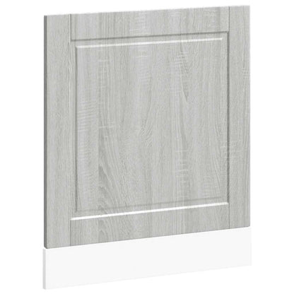 vidaXL Dishwasher Panel Porto Grey Sonoma 60x1.5x57 cm Engineered Wood