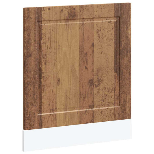 vidaXL Dishwasher Panel "Porto" Old Wood 60x1,5x57 cm Engineered Wood