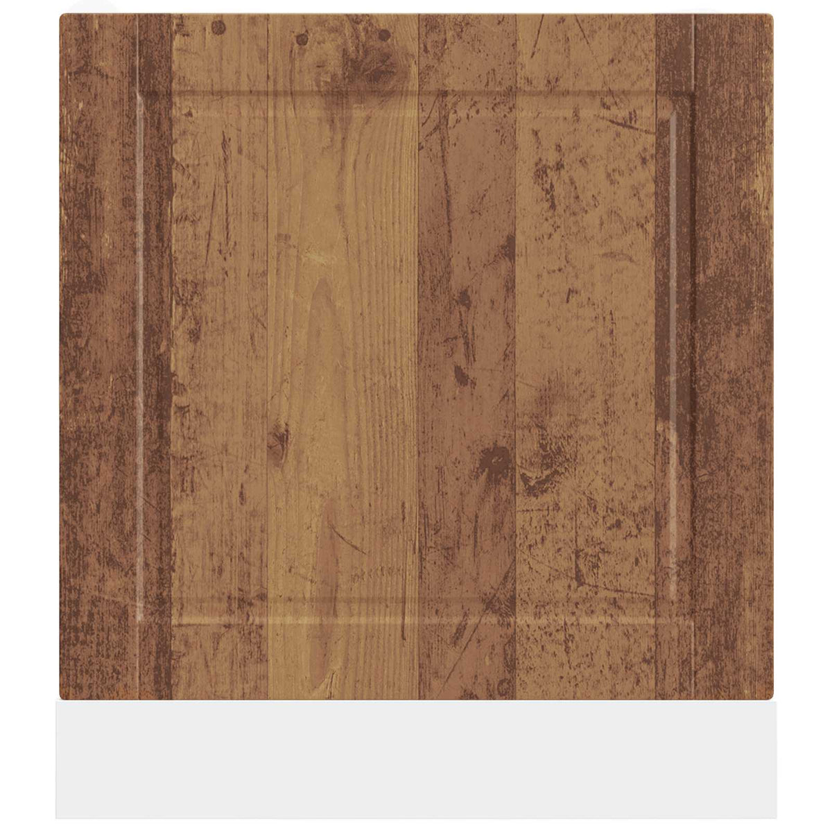 vidaXL Dishwasher Panel "Porto" Old Wood 60x1,5x57 cm Engineered Wood