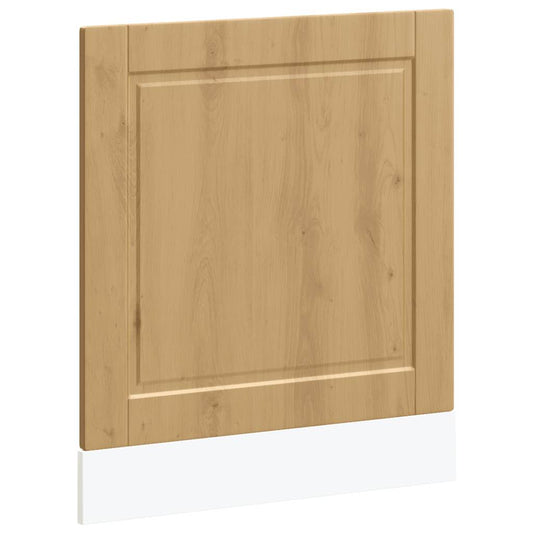 vidaXL Dishwasher Panel "Porto" Artisan Oak 60x1,5x57 cm Engineered Wood
