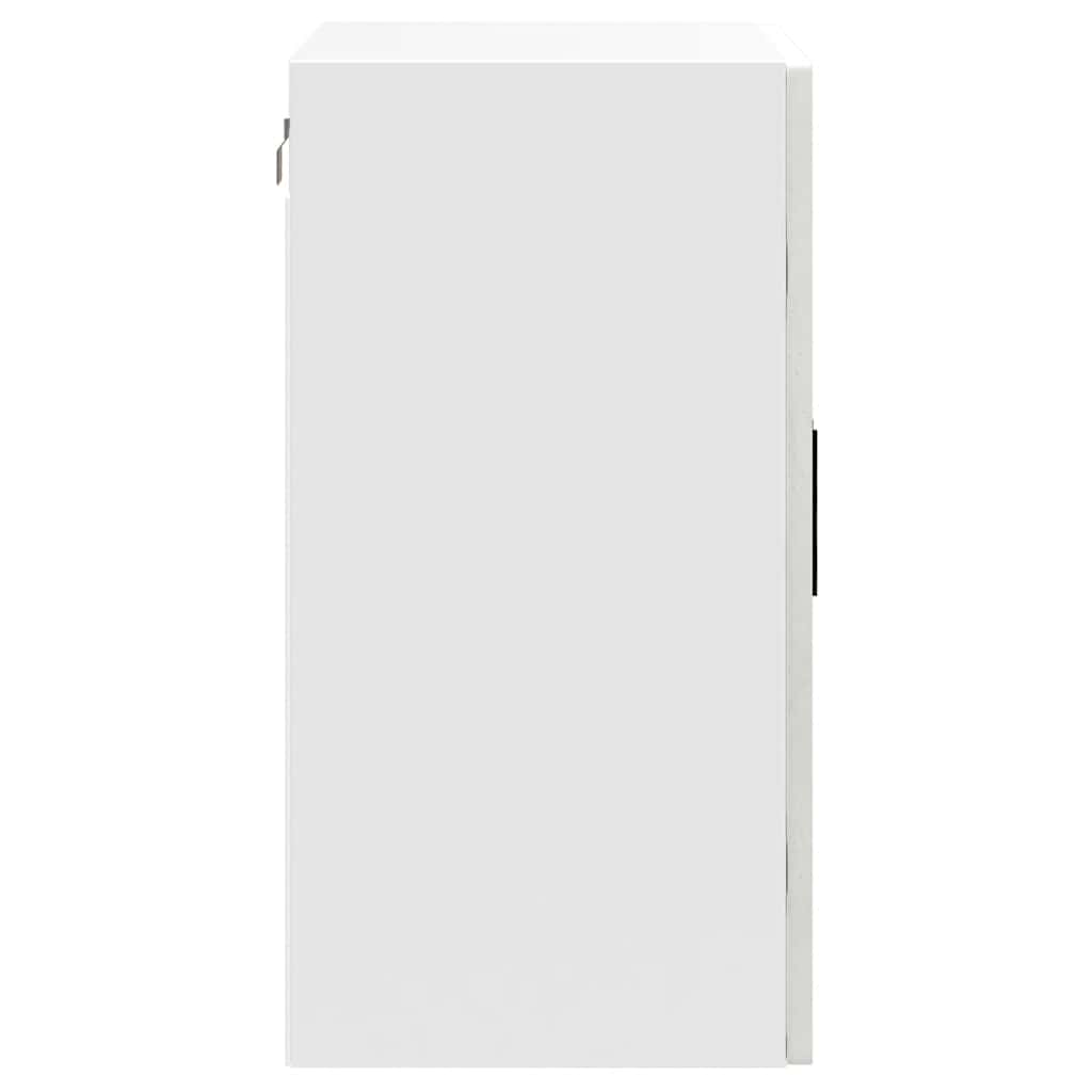 vidaXL Kitchen Wall Cabinet with Glass Door Porto Concrete Grey