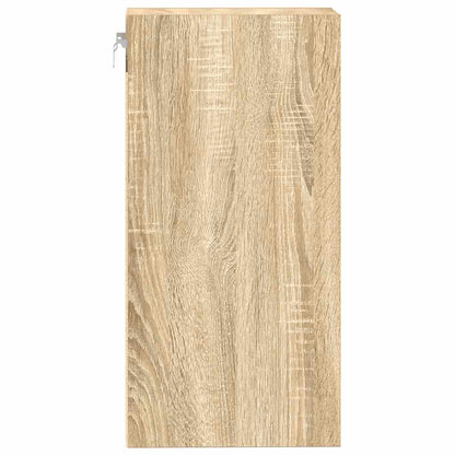 vidaXL Hanging Cabinet Riga Sonoma Oak 20x29.5x60 cm Engineered Wood
