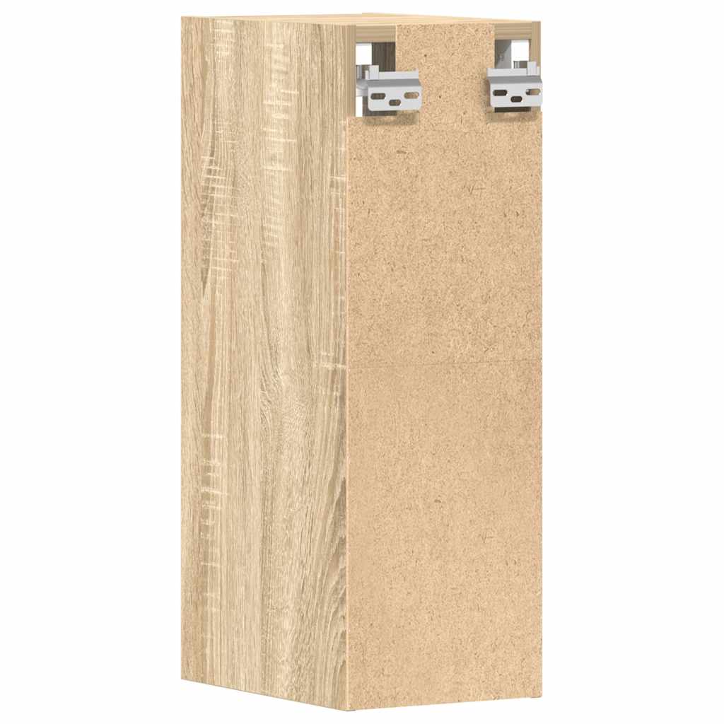 vidaXL Hanging Cabinet Riga Sonoma Oak 20x29.5x60 cm Engineered Wood