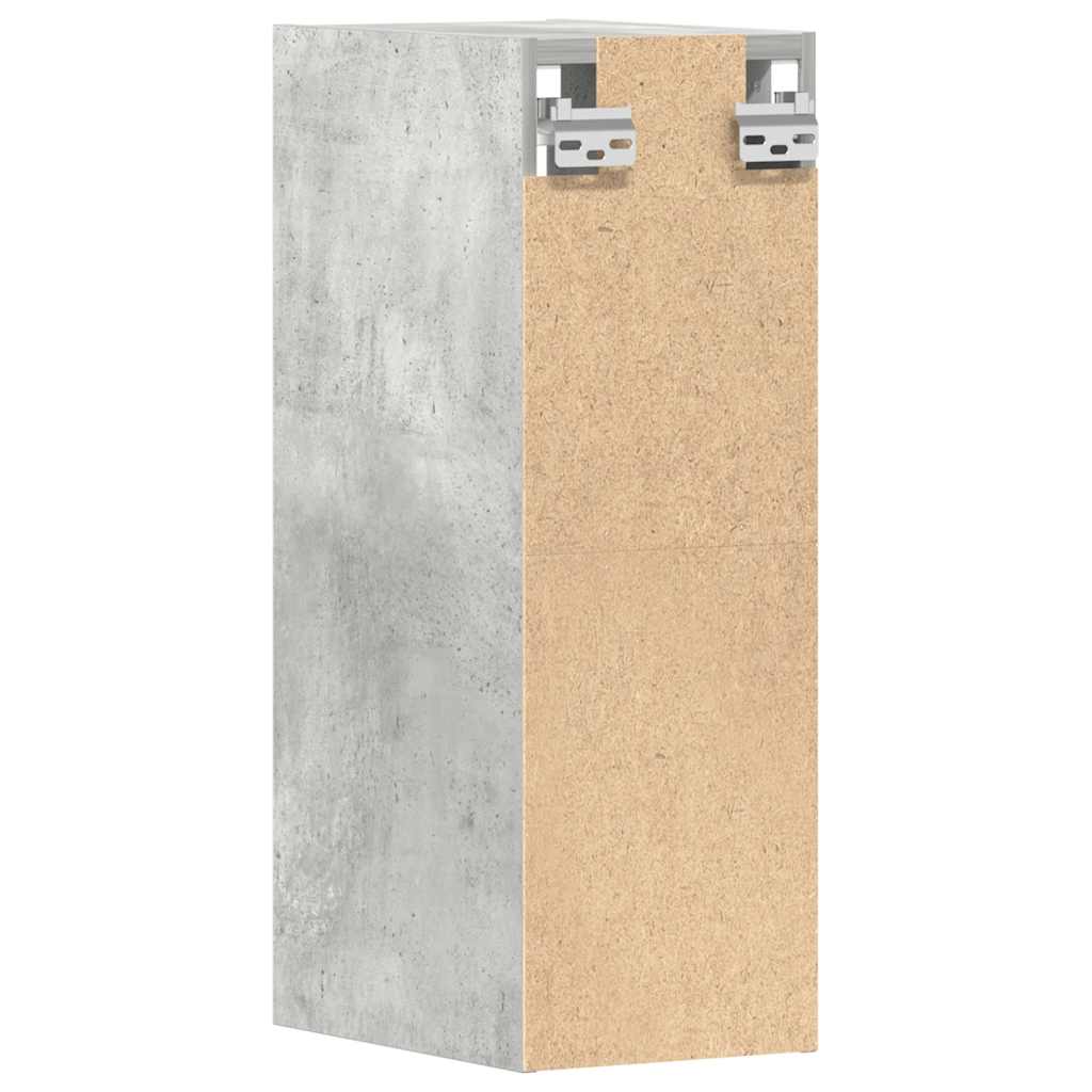 vidaXL Hanging Cabinet Riga Concrete Grey 20x29.5x60 cm Engineered Wood