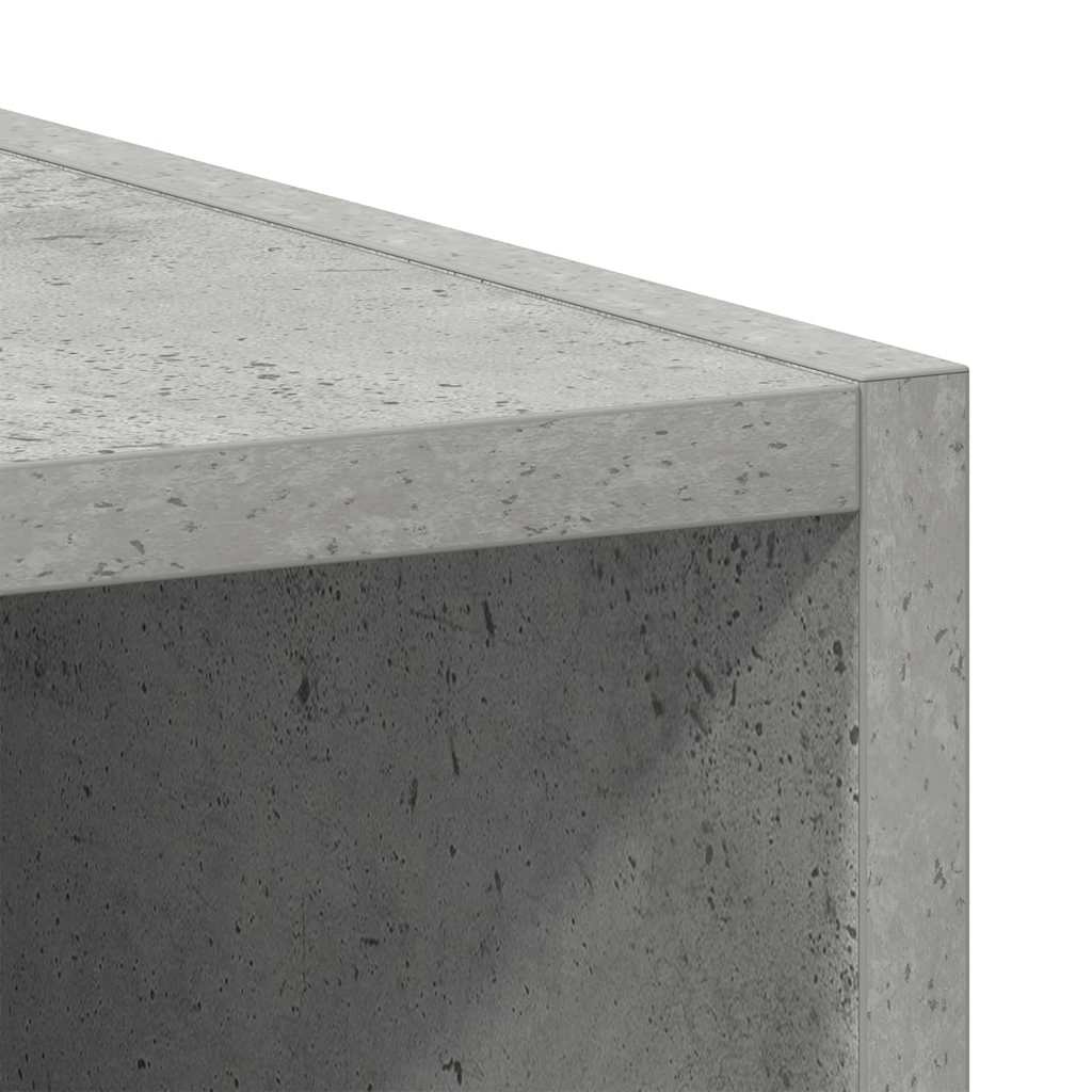 vidaXL Hanging Cabinet Riga Concrete Grey 20x29.5x60 cm Engineered Wood