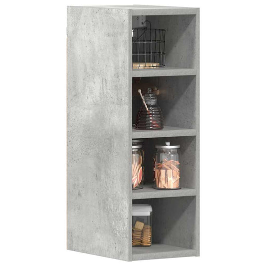 vidaXL Hanging Cabinet Riga Concrete Grey 20x29.5x60 cm Engineered Wood