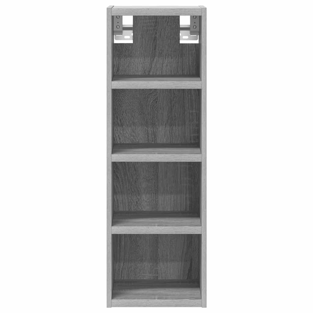 vidaXL Hanging Cabinet Riga Grey Sonoma 20x29.5x60 cm Engineered Wood