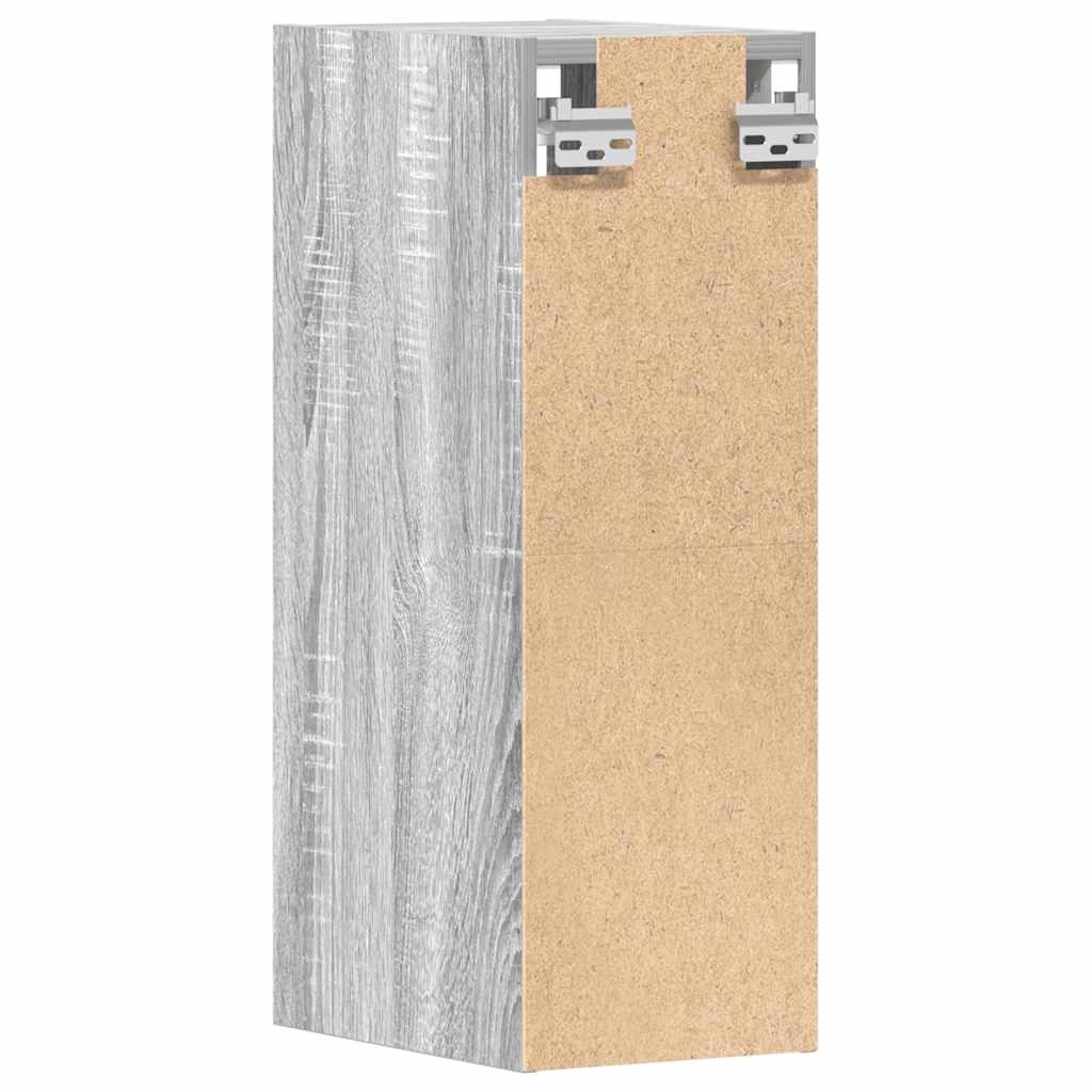 vidaXL Hanging Cabinet Riga Grey Sonoma 20x29.5x60 cm Engineered Wood