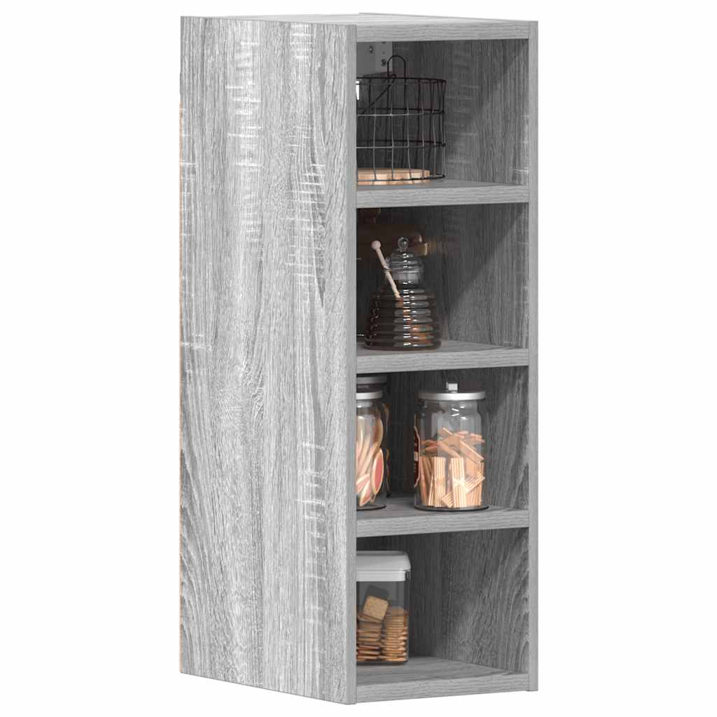 vidaXL Hanging Cabinet Riga Grey Sonoma 20x29.5x60 cm Engineered Wood