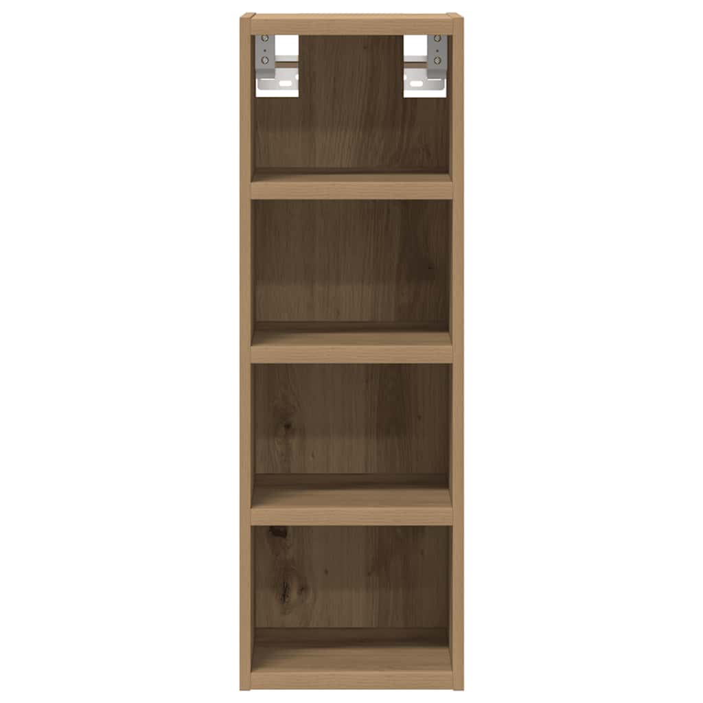 vidaXL Hanging Cabinet "Riga" Artisan Oak 20x29,5x60 cm Engineered Wood