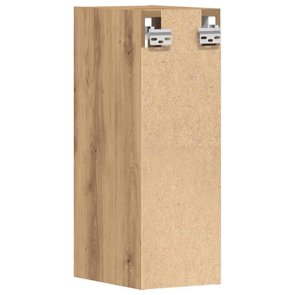 vidaXL Hanging Cabinet "Riga" Artisan Oak 20x29,5x60 cm Engineered Wood