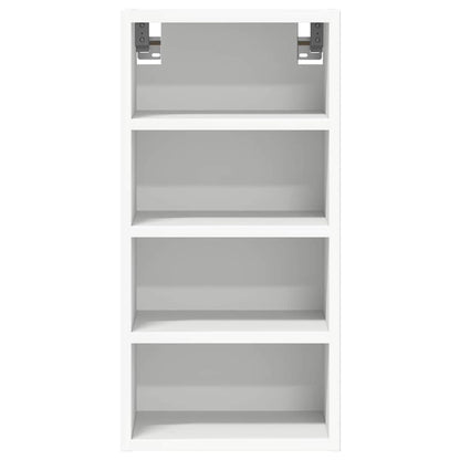 vidaXL Hanging Cabinet Riga White 30x29.5x60 cm Engineered Wood