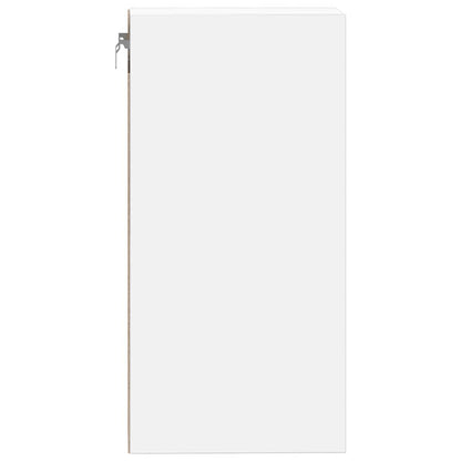 vidaXL Hanging Cabinet Riga White 30x29.5x60 cm Engineered Wood