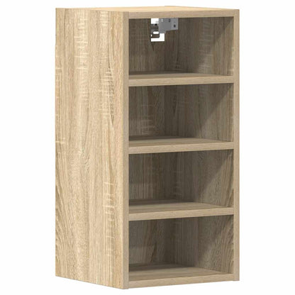 vidaXL Hanging Cabinet Riga Sonoma Oak 30x29.5x60 cm Engineered Wood