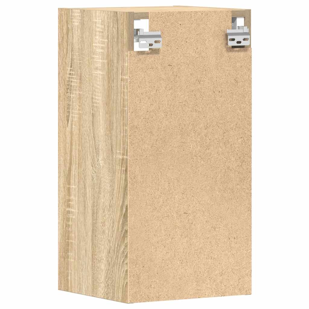 vidaXL Hanging Cabinet Riga Sonoma Oak 30x29.5x60 cm Engineered Wood