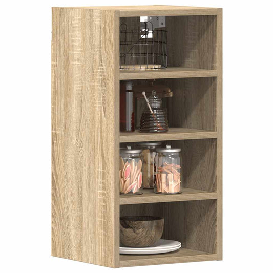 vidaXL Hanging Cabinet "Riga" Sonoma Oak 30x29,5x60 cm Engineered Wood