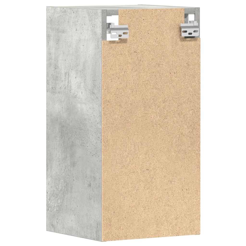 vidaXL Hanging Cabinet Riga Concrete Grey 30x29.5x60 cm Engineered Wood