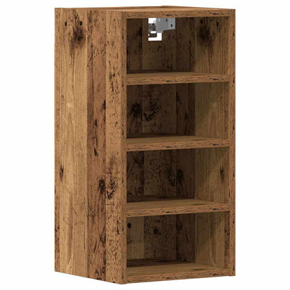 vidaXL Hanging Cabinet Riga Old Wood 30x29.5x60 cm Engineered Wood