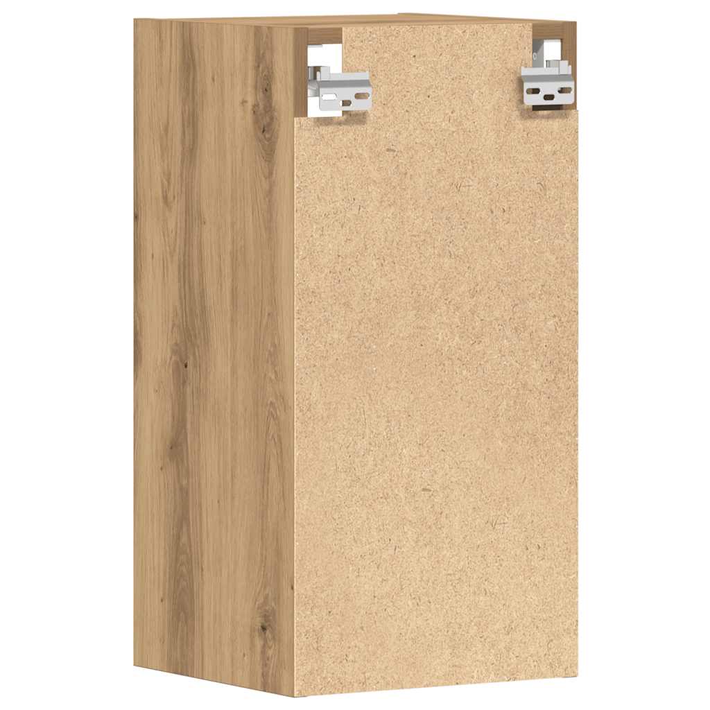 vidaXL Hanging Cabinet Riga Artisan Oak 30x29.5x60 cm Engineered Wood