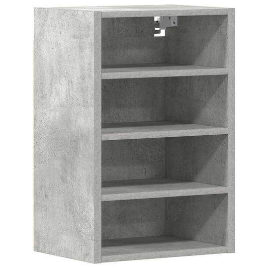 vidaXL Hanging Cabinet "Riga" Concrete Grey 40x29,5x60 cm Engineered Wood