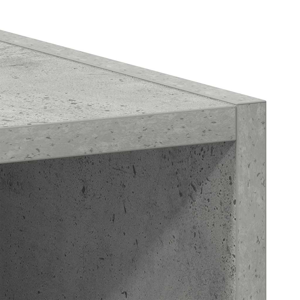 vidaXL Hanging Cabinet Riga Concrete Grey 40x29.5x60 cm Engineered Wood