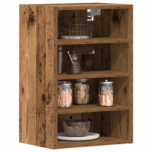 vidaXL Hanging Cabinet "Riga" Old Wood 40x29,5x60 cm Engineered Wood