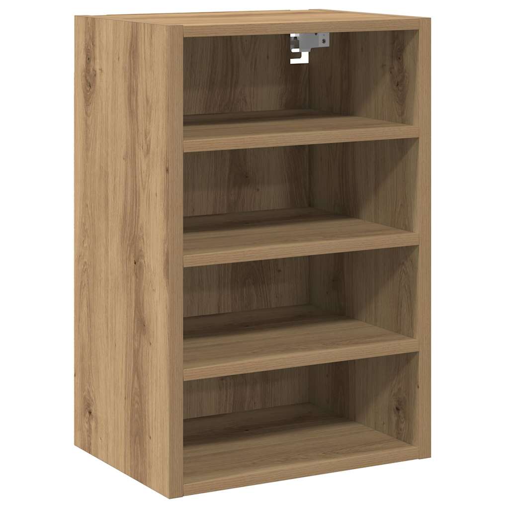vidaXL Hanging Cabinet "Riga" Artisan Oak 40x29,5x60 cm Engineered Wood