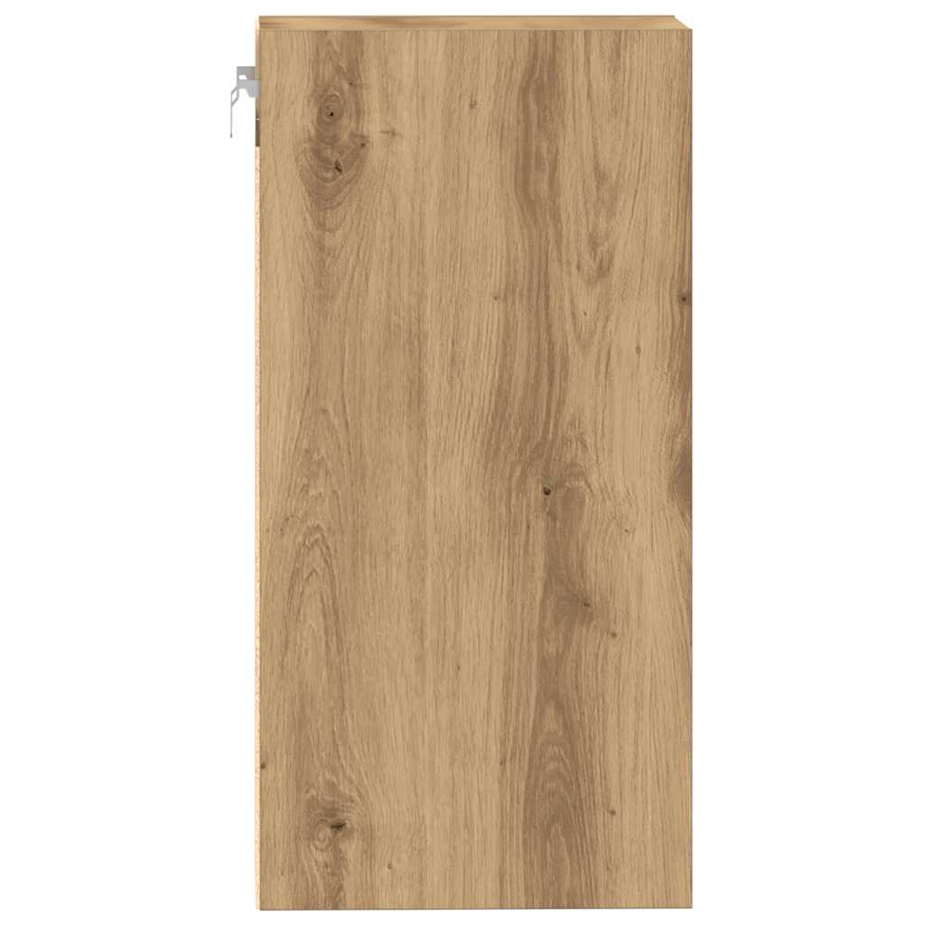 vidaXL Hanging Cabinet "Riga" Artisan Oak 40x29,5x60 cm Engineered Wood
