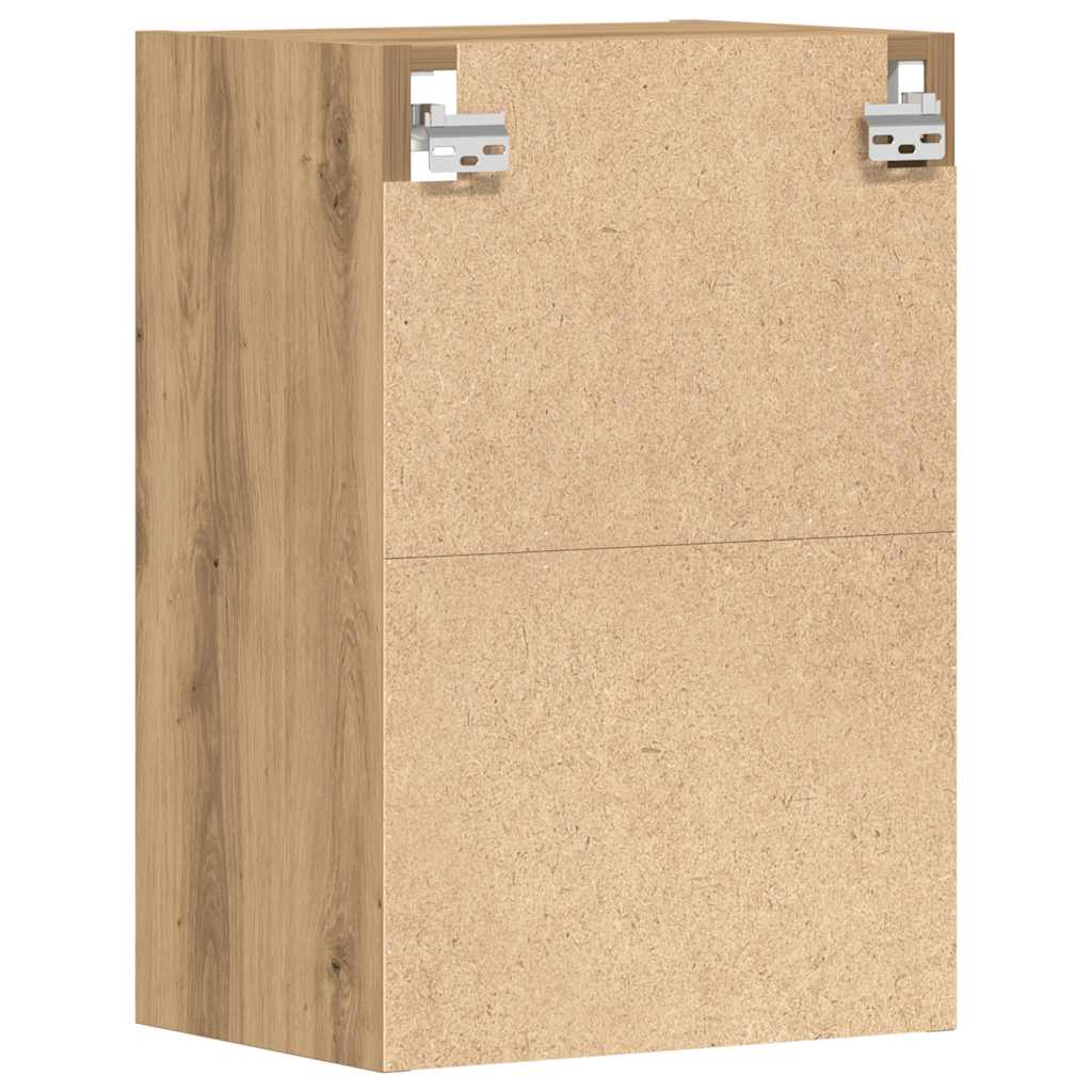 vidaXL Hanging Cabinet Riga Artisan Oak 40x29.5x60 cm Engineered Wood