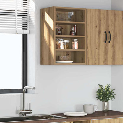 vidaXL Hanging Cabinet "Riga" Artisan Oak 40x29,5x60 cm Engineered Wood