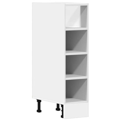 vidaXL Bottom Cabinet Riga White 20x44.5x81.5 cm Engineered Wood