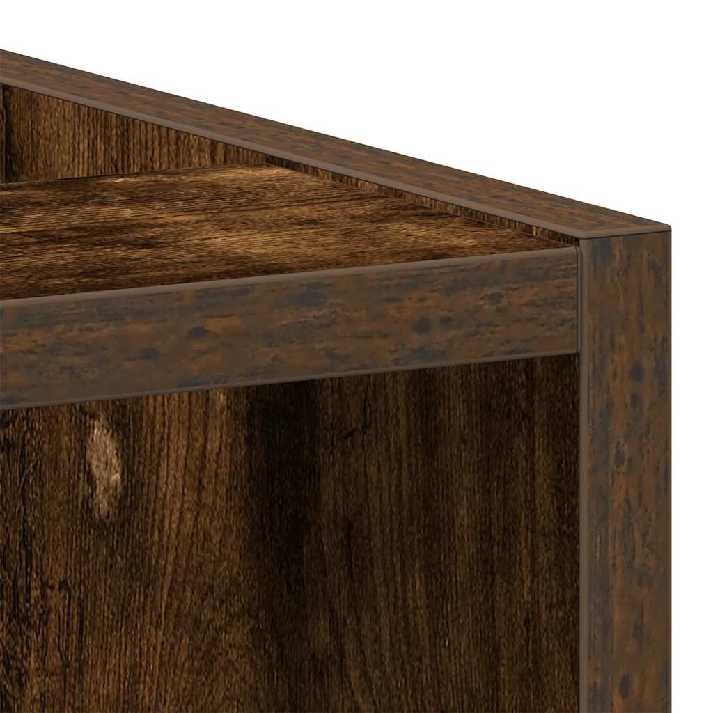 vidaXL Bottom Cabinet Riga Smoked Oak 20x44.5x81.5 cm Engineered Wood