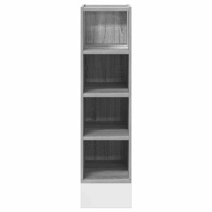 vidaXL Bottom Cabinet "Riga" Grey Sonoma 20x44,5x81,5 cm Engineered Wood