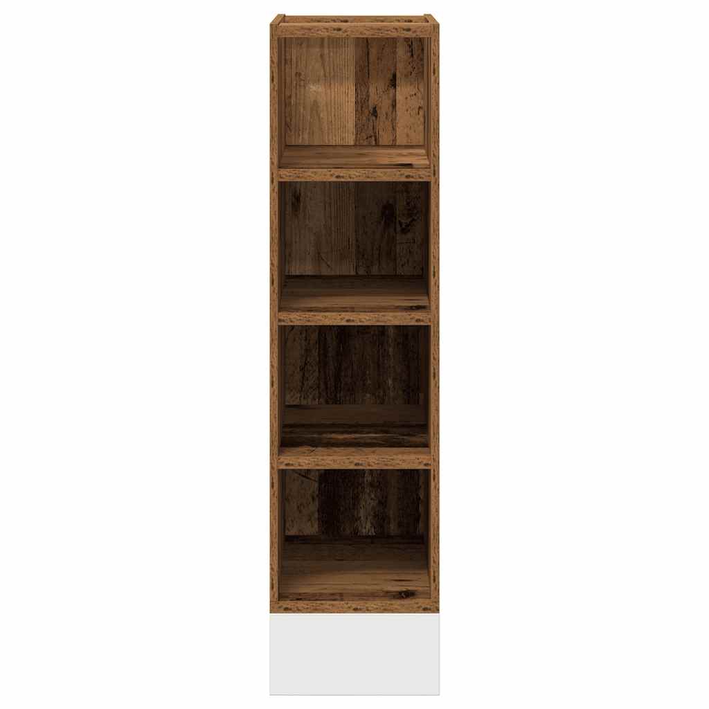 vidaXL Bottom Cabinet "Riga" Old Wood 20x44,5x81,5 cm Engineered Wood