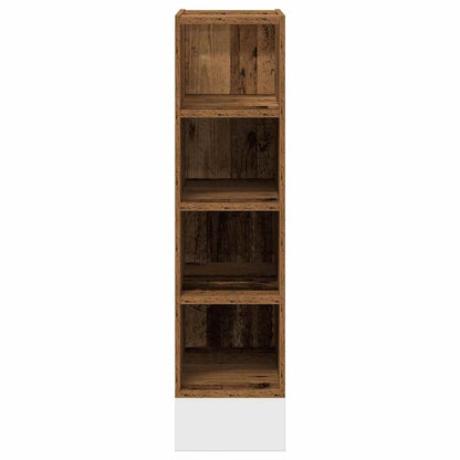 vidaXL Bottom Cabinet "Riga" Old Wood 20x44,5x81,5 cm Engineered Wood