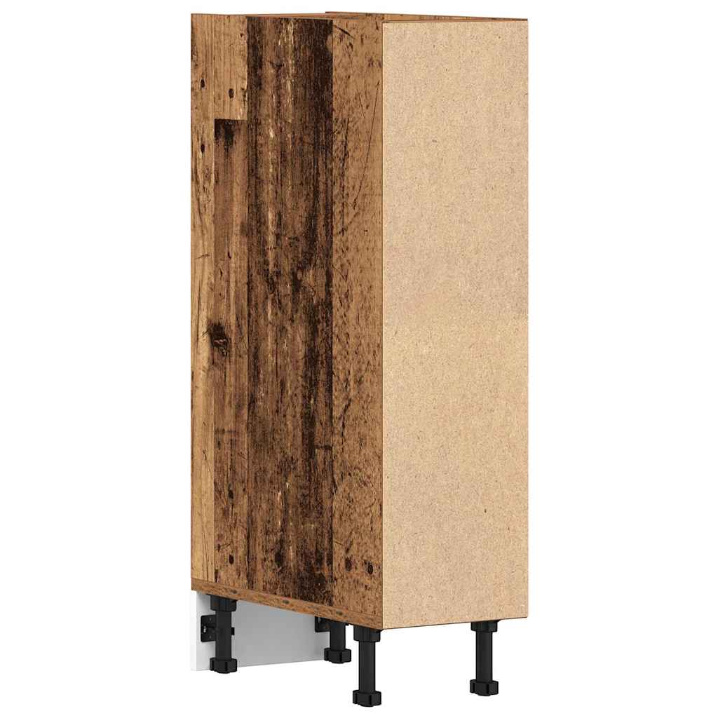 vidaXL Bottom Cabinet "Riga" Old Wood 20x44,5x81,5 cm Engineered Wood