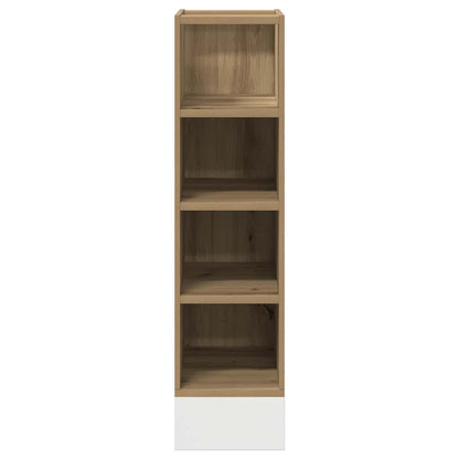 vidaXL Bottom Cabinet "Riga" Artisan Oak 20x44,5x81,5 cm Engineered Wood