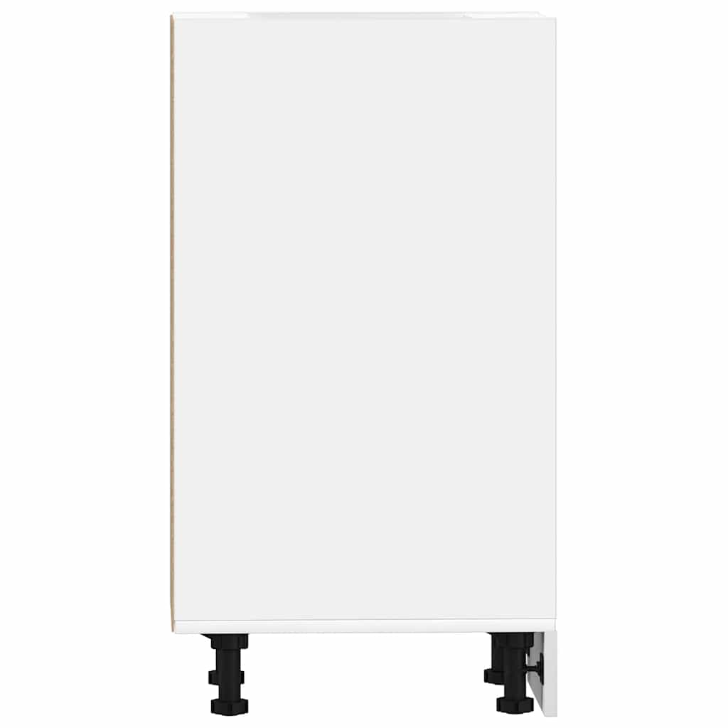vidaXL Bottom Cabinet Riga White 30x44.5x81.5 cm Engineered Wood