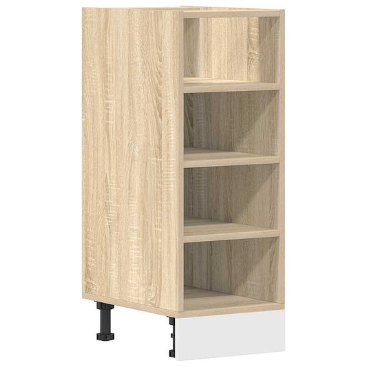 vidaXL Bottom Cabinet "Riga" Sonoma Oak 30x44,5x81,5 cm Engineered Wood