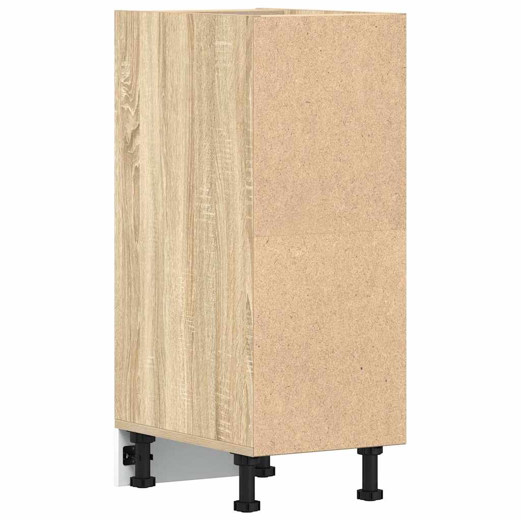 vidaXL Bottom Cabinet Riga Sonoma Oak 30x44.5x81.5 cm Engineered Wood