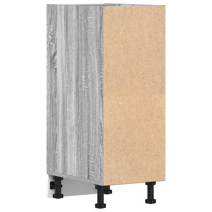 vidaXL Bottom Cabinet Riga Grey Sonoma 30x44.5x81.5 cm Engineered Wood