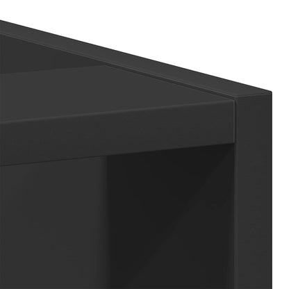 vidaXL Bottom Cabinet "Riga" Black 40x44,5x81,5 cm Engineered Wood