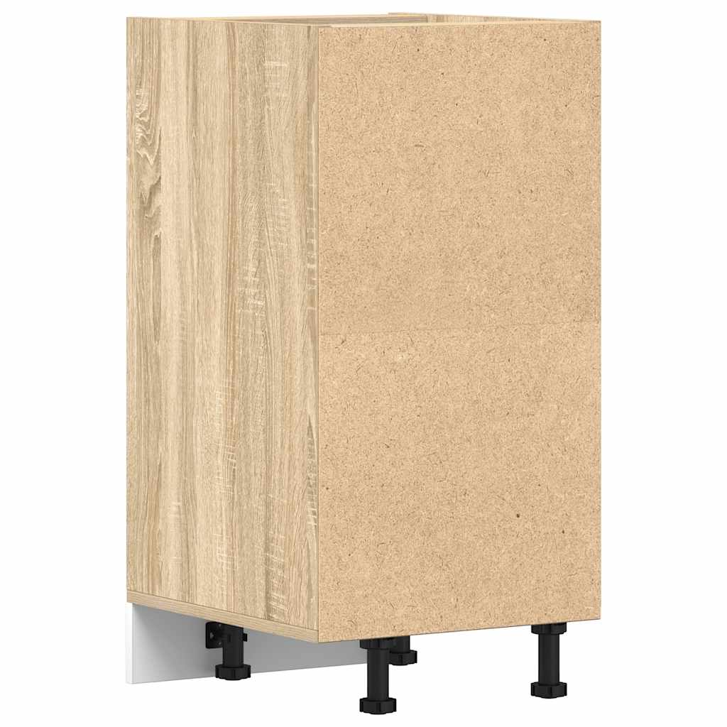 vidaXL Bottom Cabinet Riga Sonoma Oak 40x44.5x81.5 cm Engineered Wood