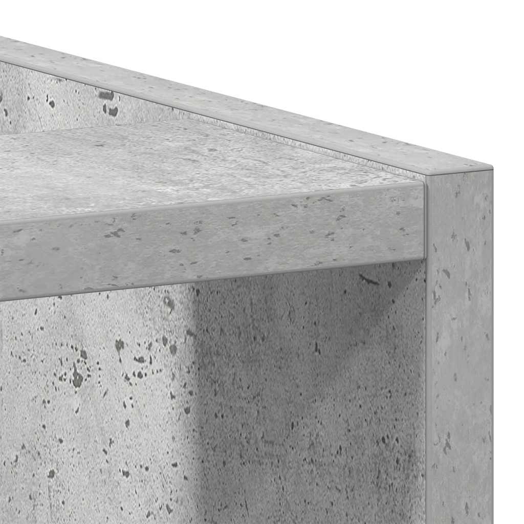 vidaXL Bottom Cabinet Riga Concrete Grey 40x44.5x81.5 cm Engineered Wood