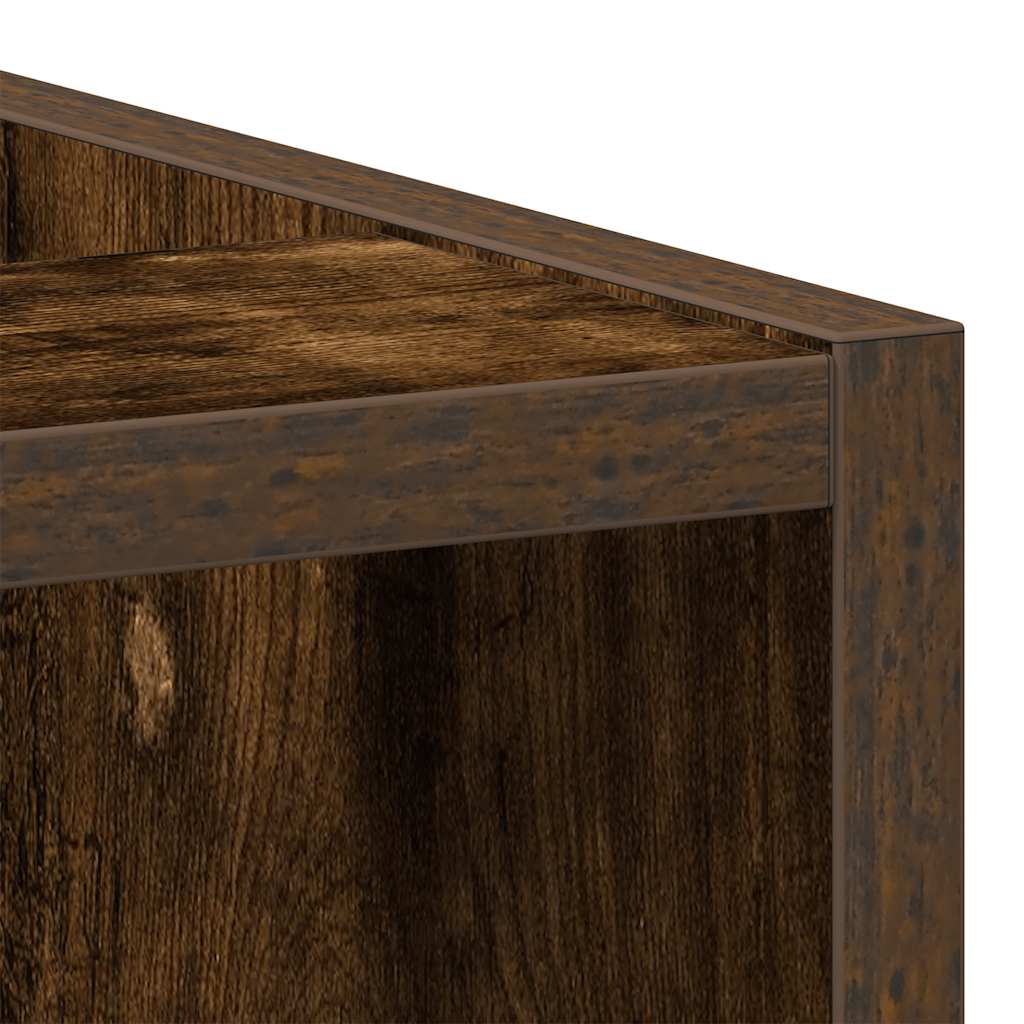 vidaXL Bottom Cabinet Riga Smoked Oak 40x44.5x81.5 cm Engineered Wood