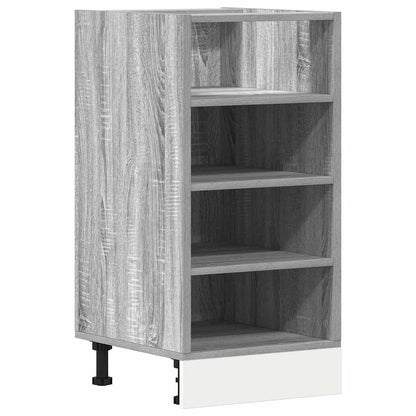 vidaXL Bottom Cabinet Riga Grey Sonoma 40x44.5x81.5 cm Engineered Wood
