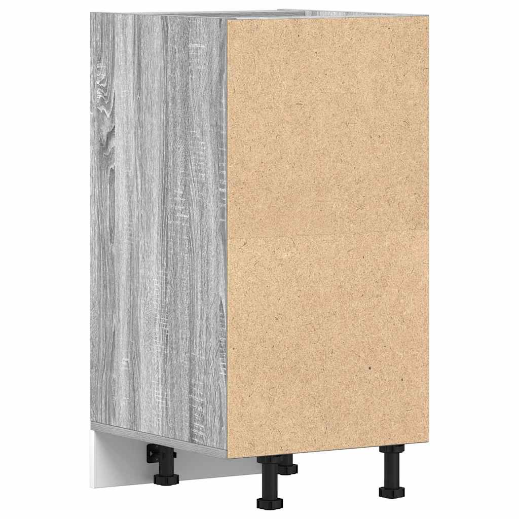 vidaXL Bottom Cabinet Riga Grey Sonoma 40x44.5x81.5 cm Engineered Wood