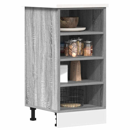 vidaXL Bottom Cabinet Riga Grey Sonoma 40x44.5x81.5 cm Engineered Wood